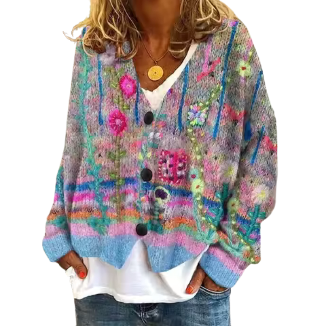 Loose Fit Cardigan Dames