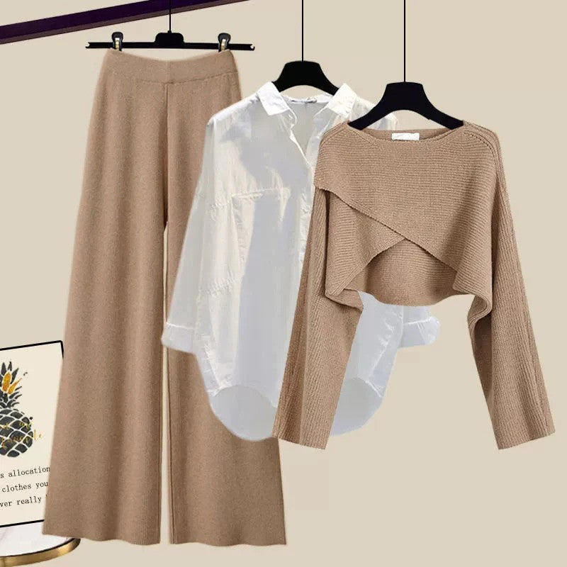 Comfortabele Driedelige Set Dames