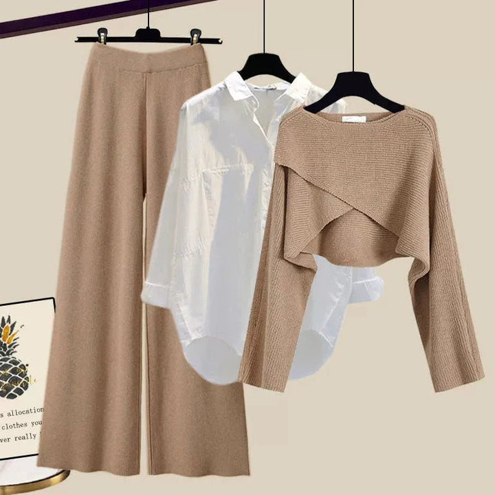 Comfortabele Driedelige Set Dames