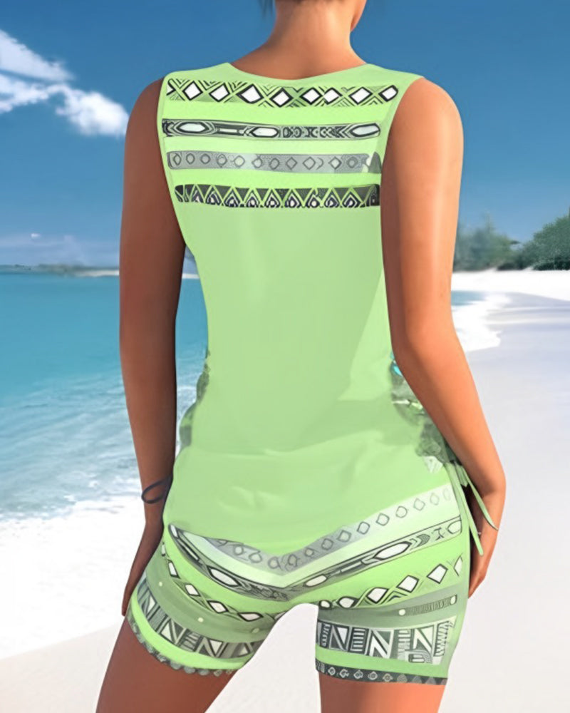 Tankini Badpak Dames