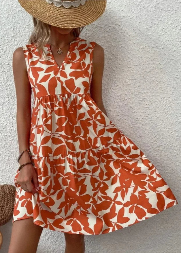 Elsie – Elegante Zomerjurk met V-hals
