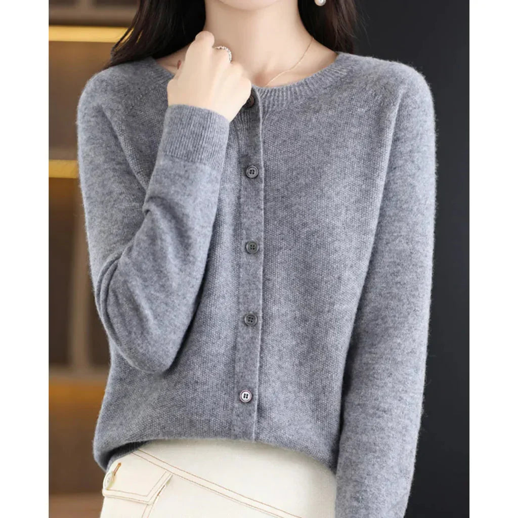 Sanna – Wol Cardigan Dames