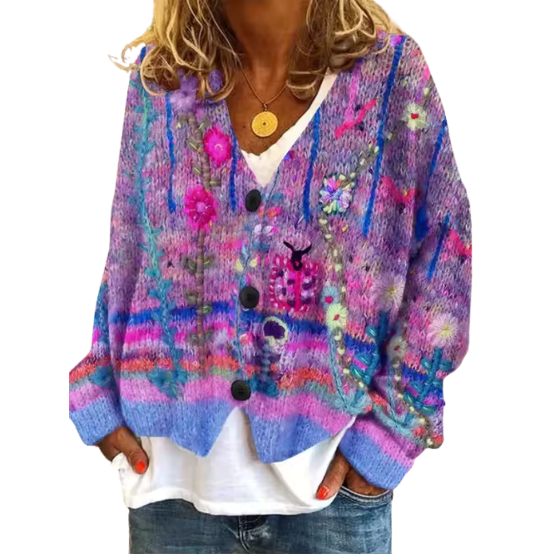 Loose Fit Cardigan Dames