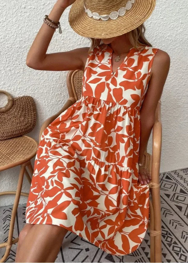 Elsie – Elegante Zomerjurk met V-hals