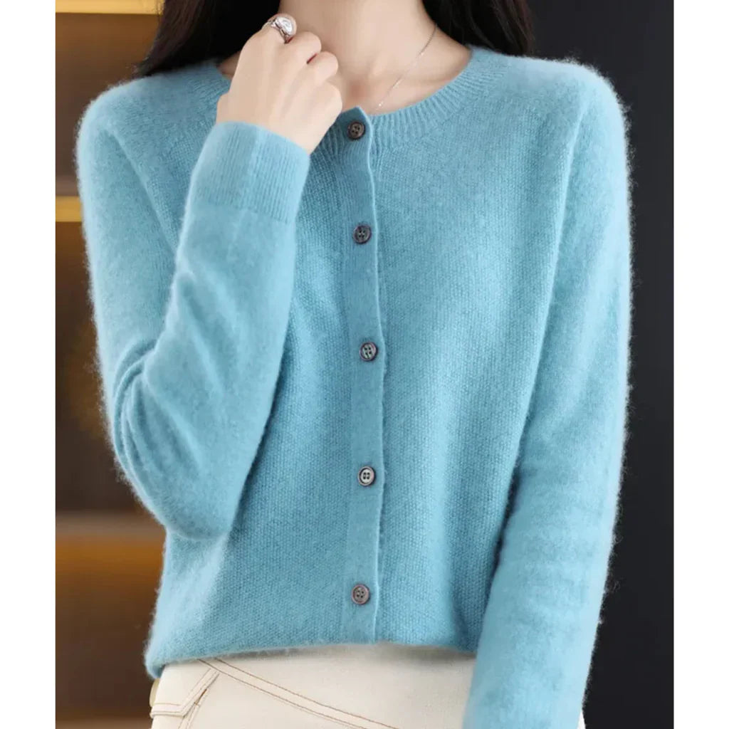 Sanna – Wol Cardigan Dames