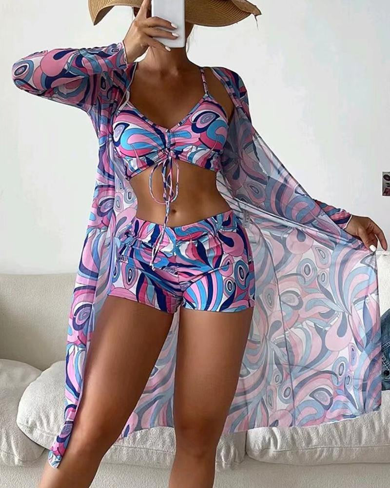 Driedelig Luxe Bikini-Set