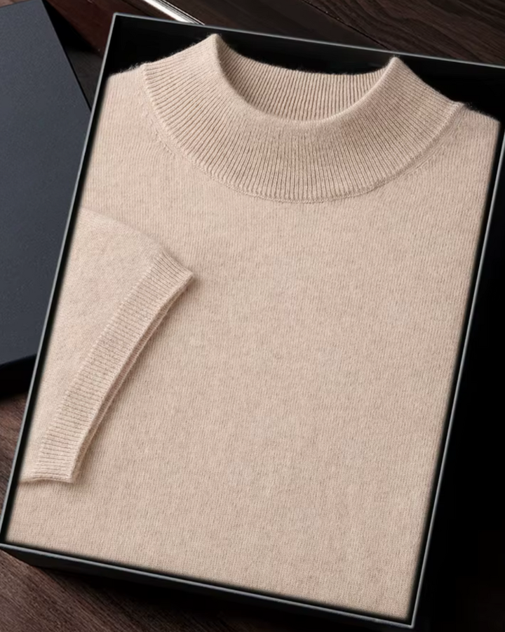 Zalecta | Tijdloze Mock Neck Shirt