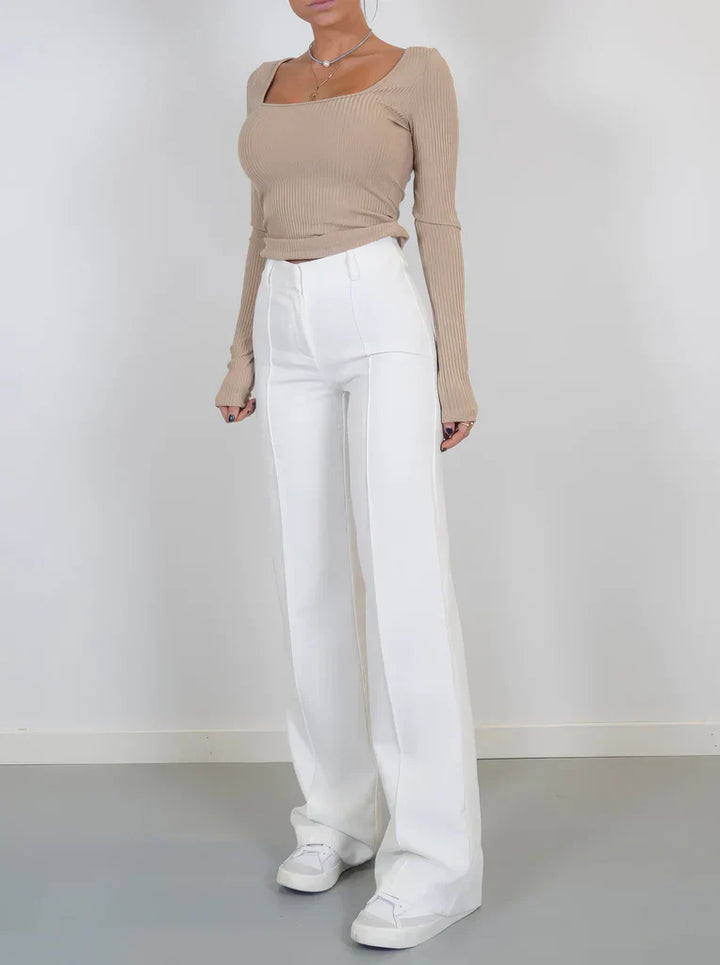 Slim fit Dames Pantalon