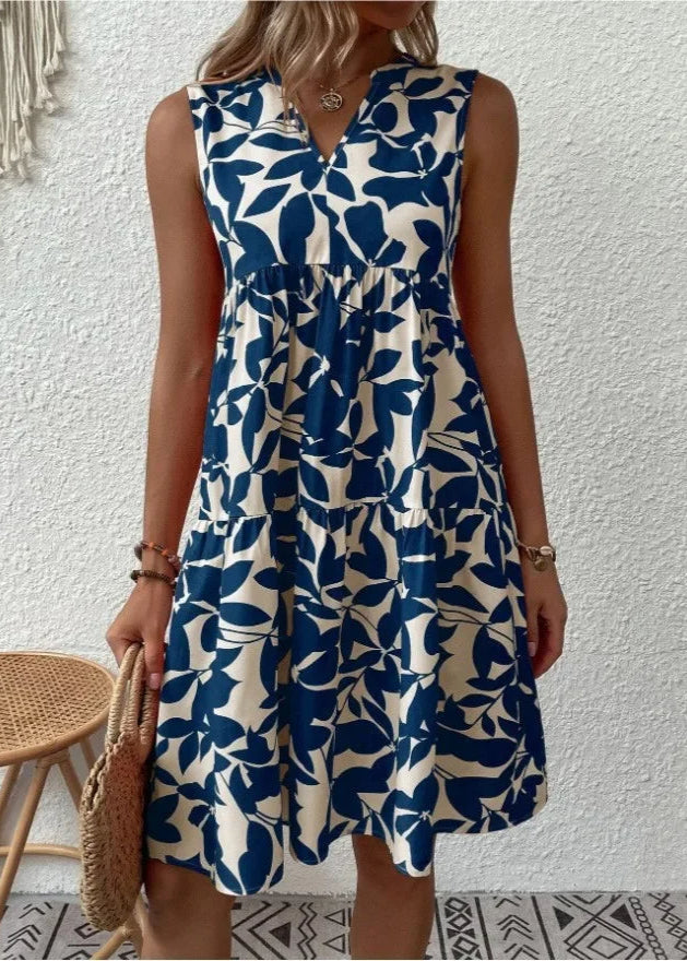 Elsie – Elegante Zomerjurk met V-hals