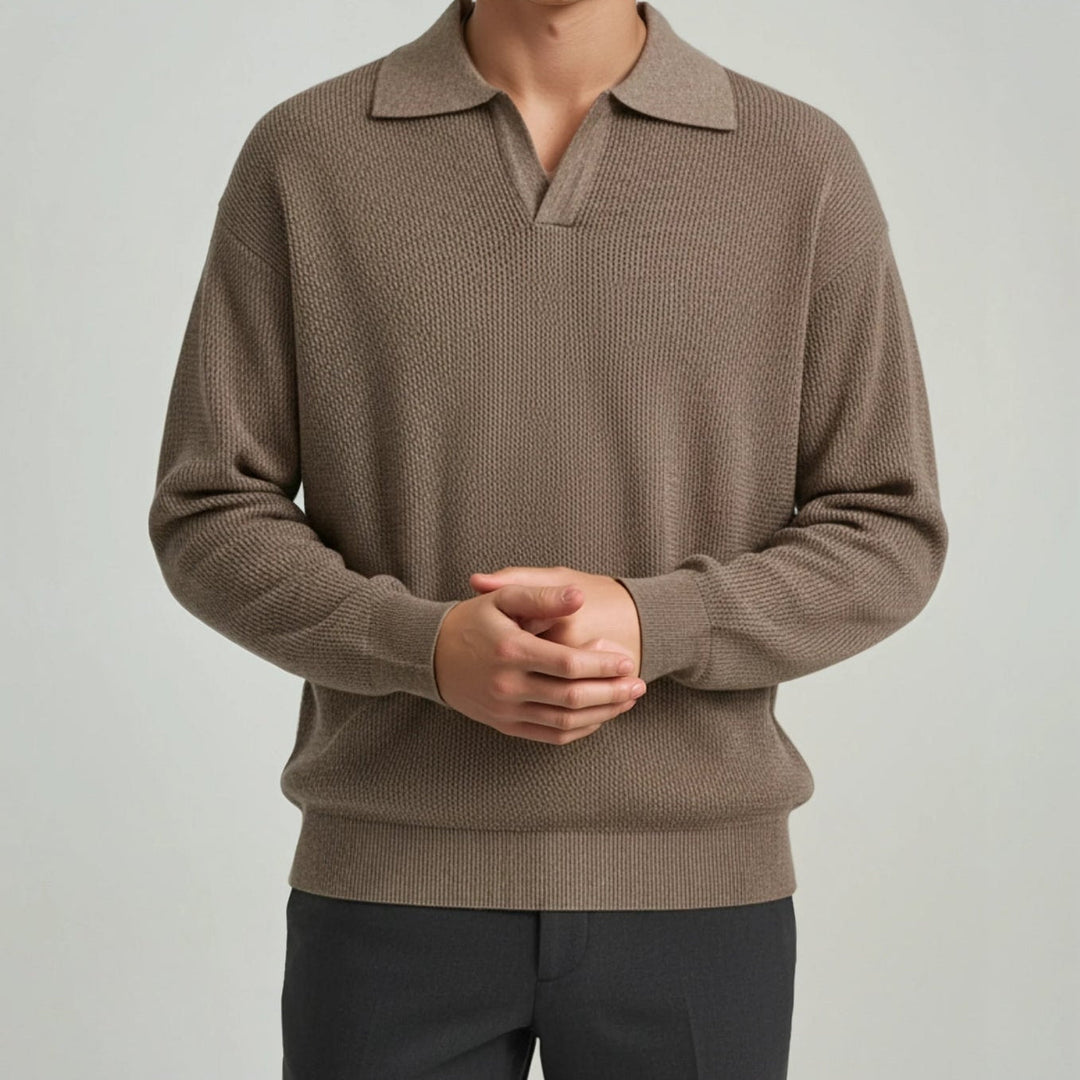 Zalecta | Luxe Gebreide Polo