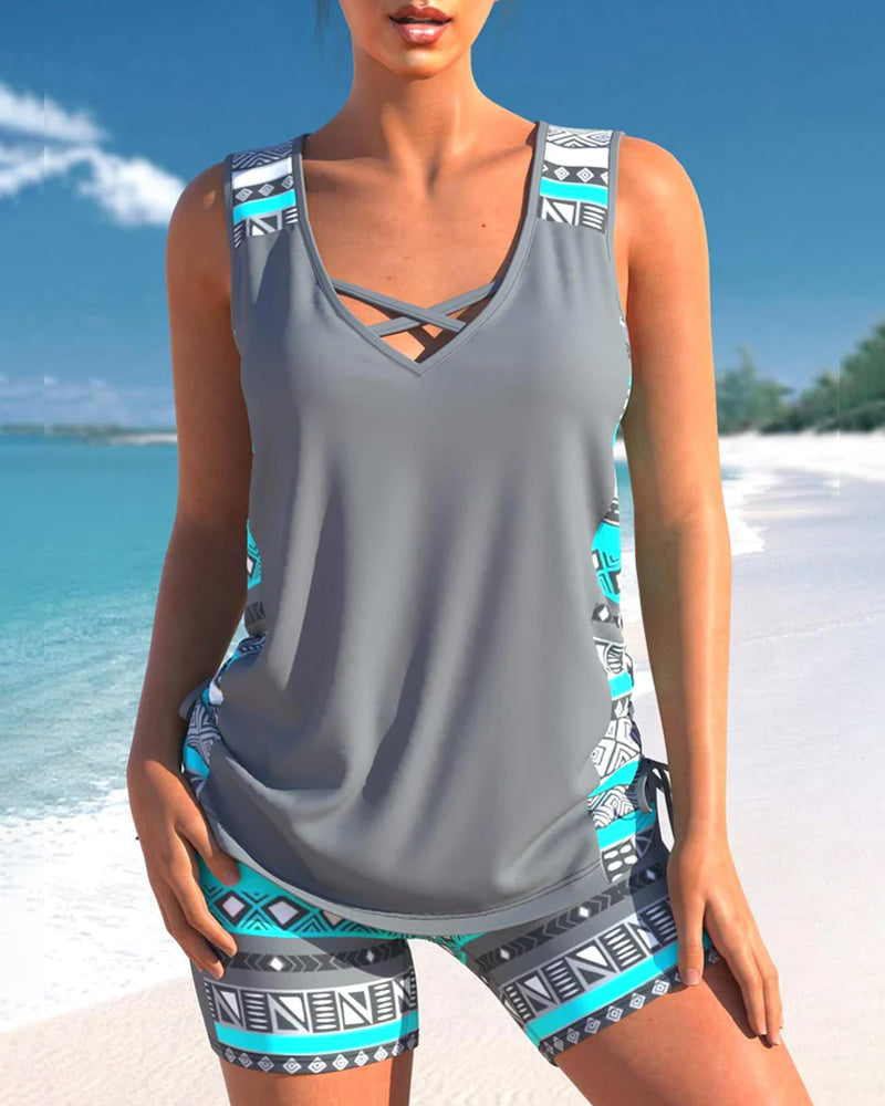 Tankini Badpak Dames