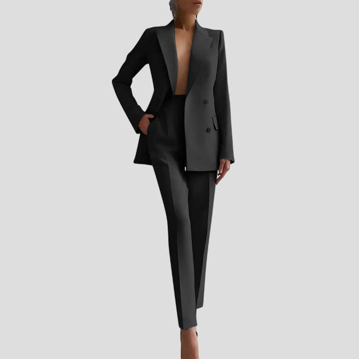 Elegante zakelijke broekpakset voor dames