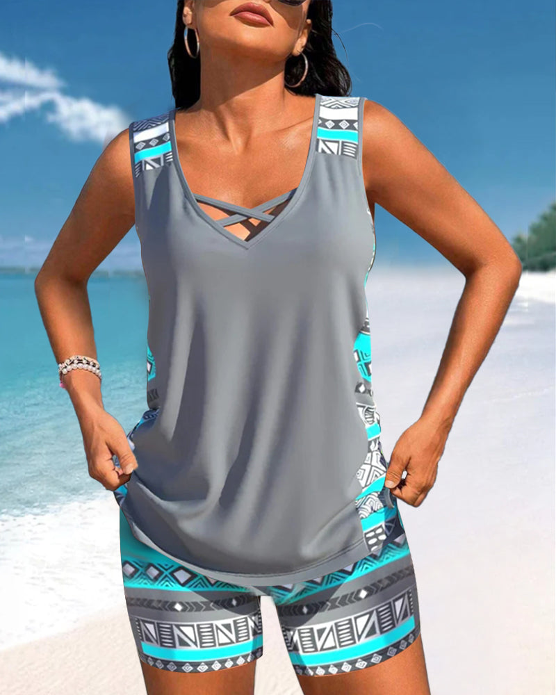 Tankini Badpak Dames
