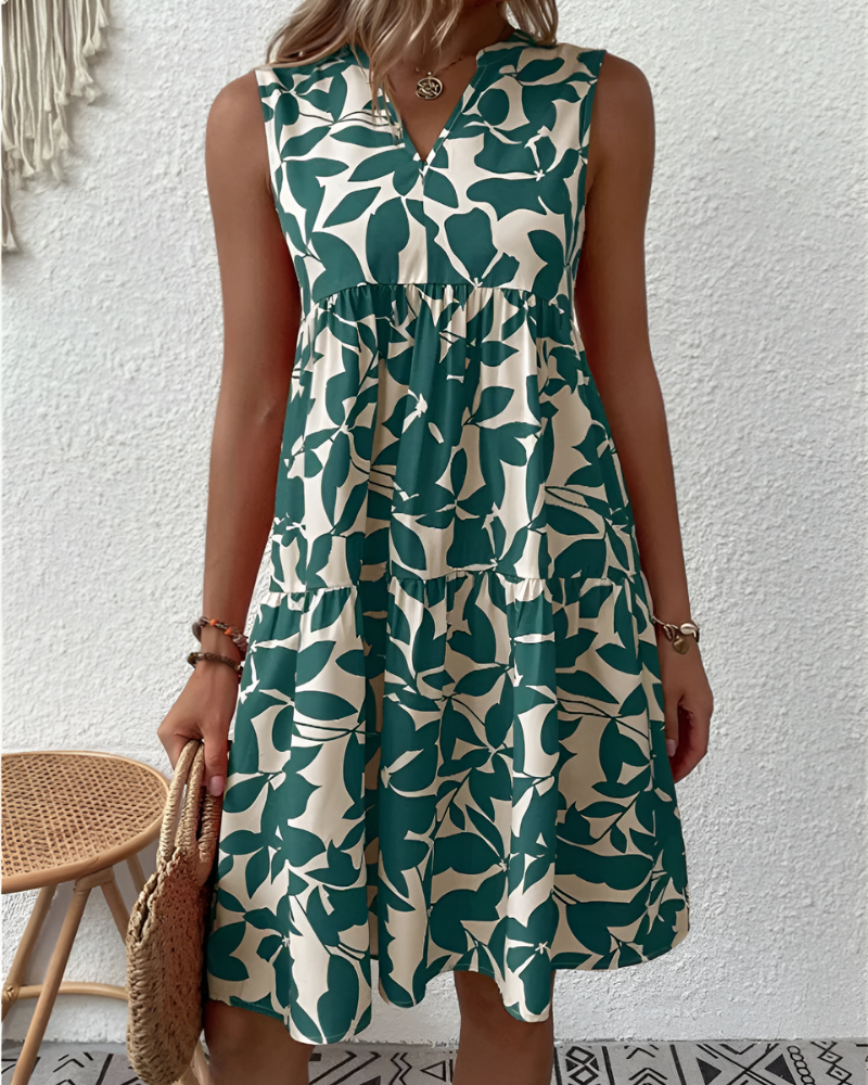 Magnolia zomer midi-jurk voor dames