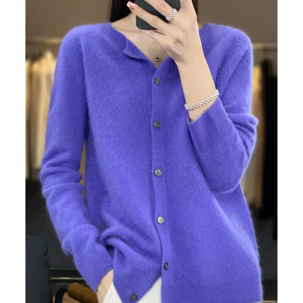 Sanna – Wol Cardigan Dames