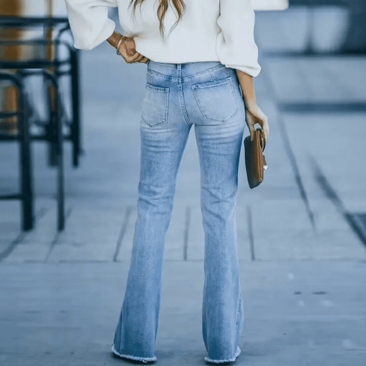 Slim fit Jeans met hoge taille voor vrouwen