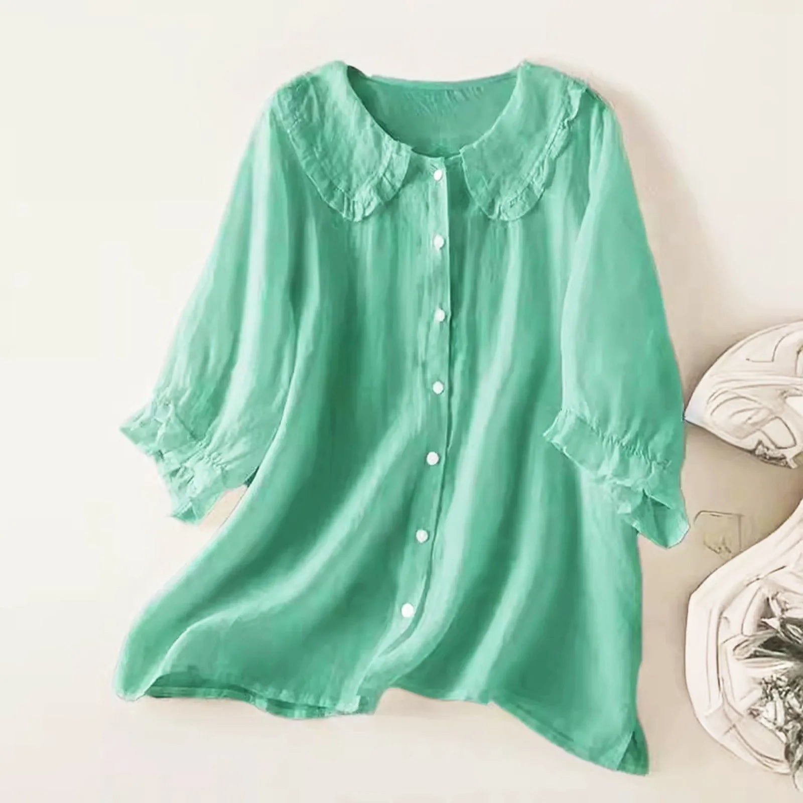 Chic Ruffle Blouse voor Vrouwen