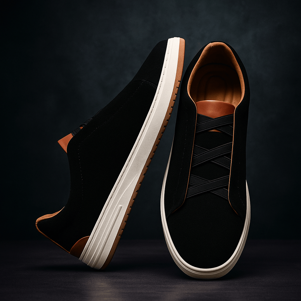 Sebastien | Verfijnde Suede Sneaker