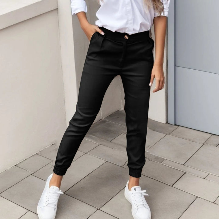 Slimfit pantalon voor dames