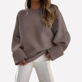 Vrouwen Oversized Chunky Pullover