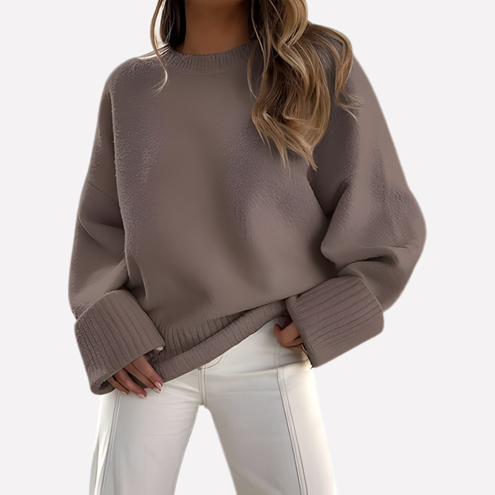 Vrouwen Oversized Chunky Pullover