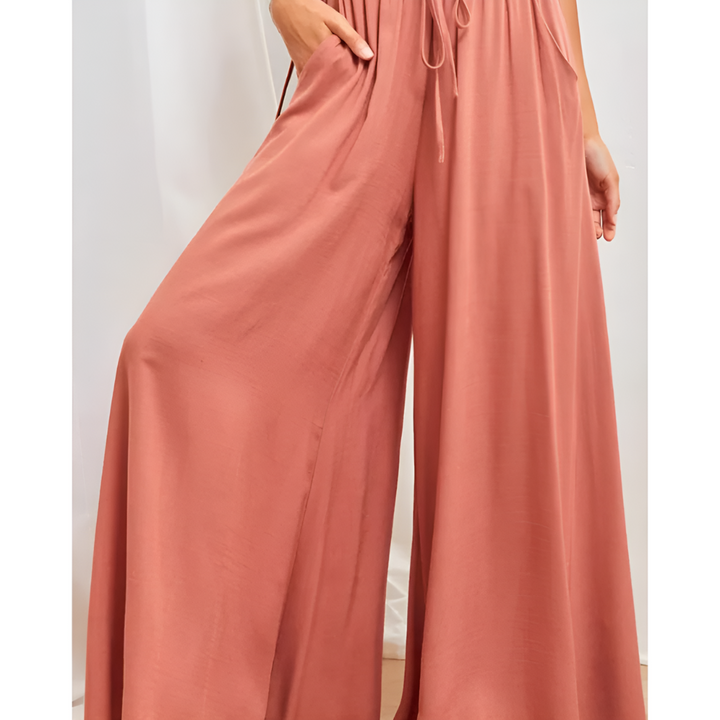 Comfortabel zomerrokbroek met elastische taille