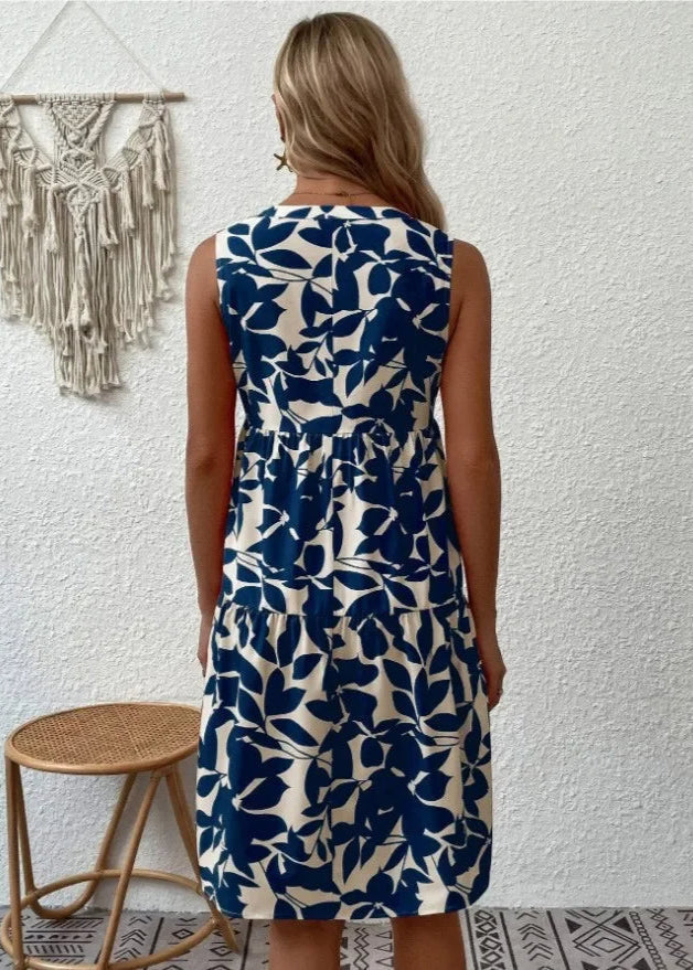 Elsie – Elegante Zomerjurk met V-hals
