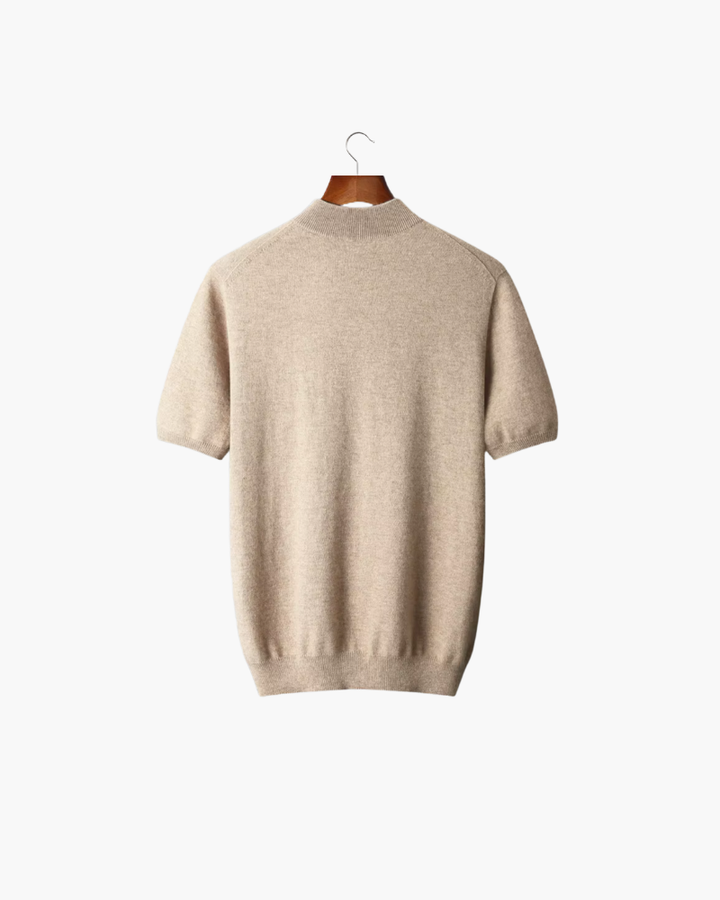 Zalecta | Tijdloze Mock Neck Shirt