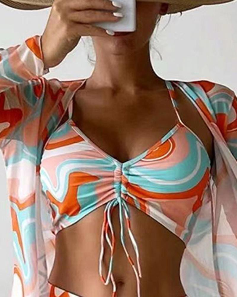 Driedelig Luxe Bikini-Set