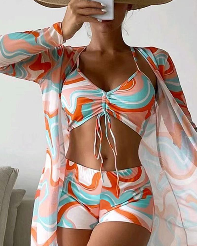 Driedelig Luxe Bikini-Set