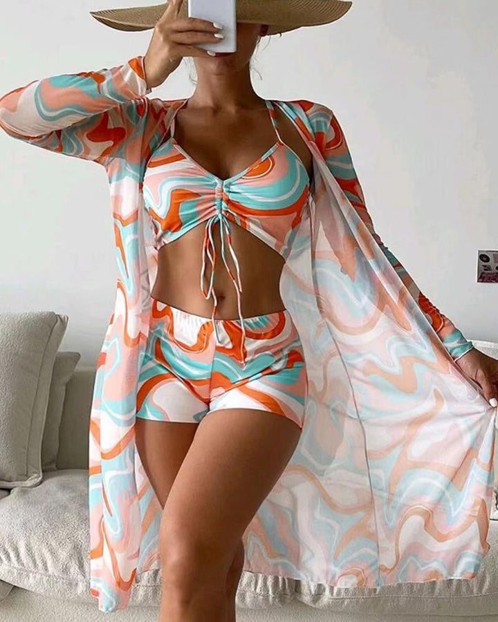 Driedelig Luxe Bikini-Set