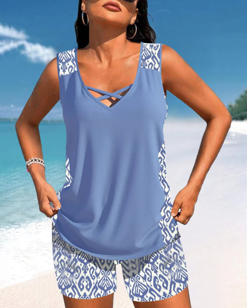 Tankini Badpak Dames