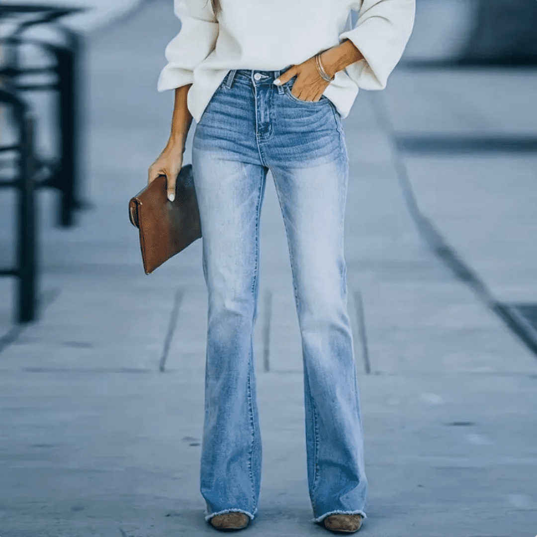 Slim fit Jeans met hoge taille voor vrouwen