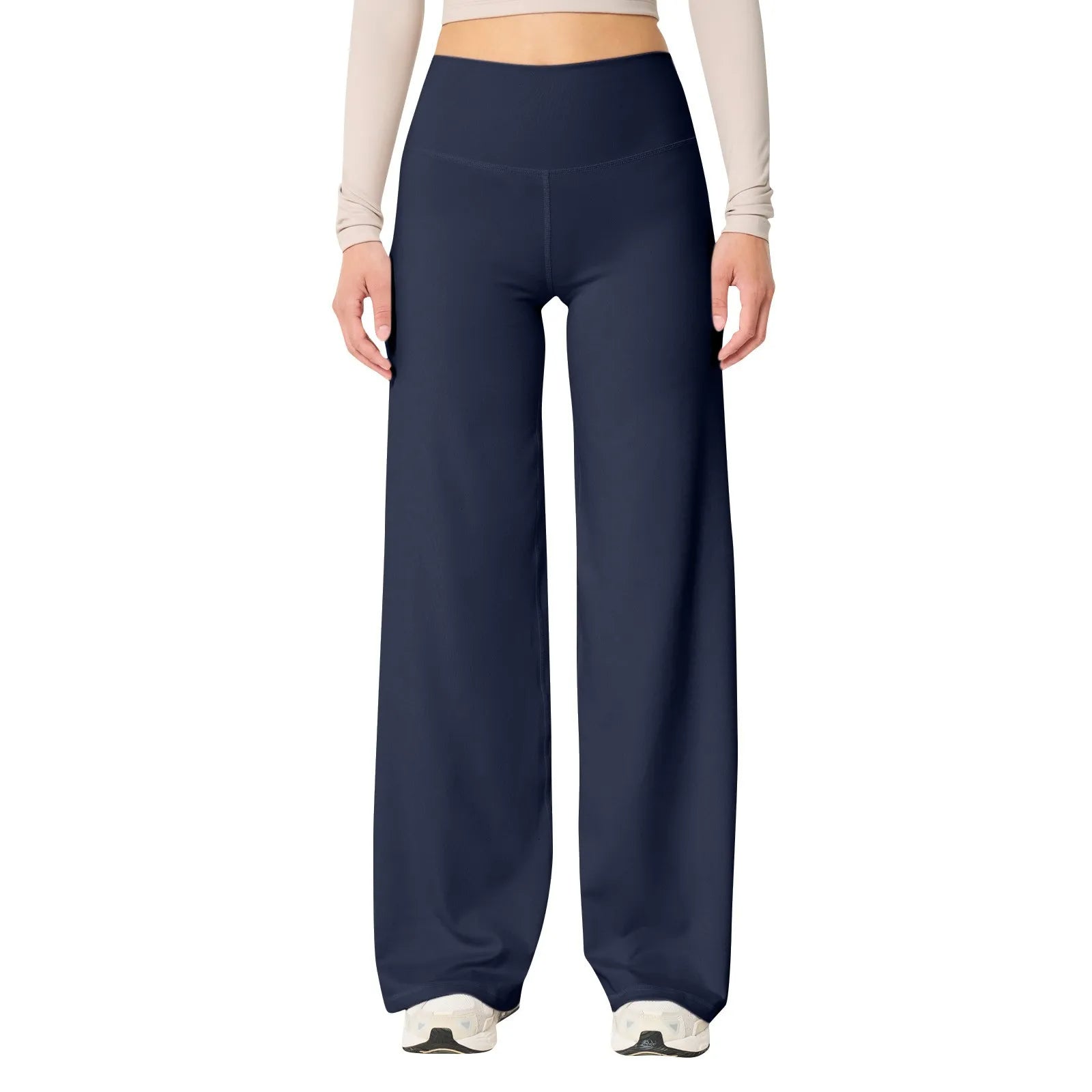 Stretchy Yoga Broek met Hoge Taille Dames
