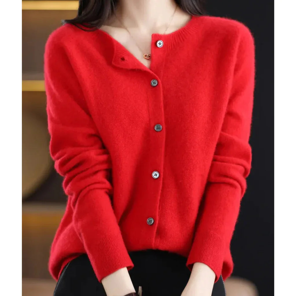 Sanna – Wol Cardigan Dames