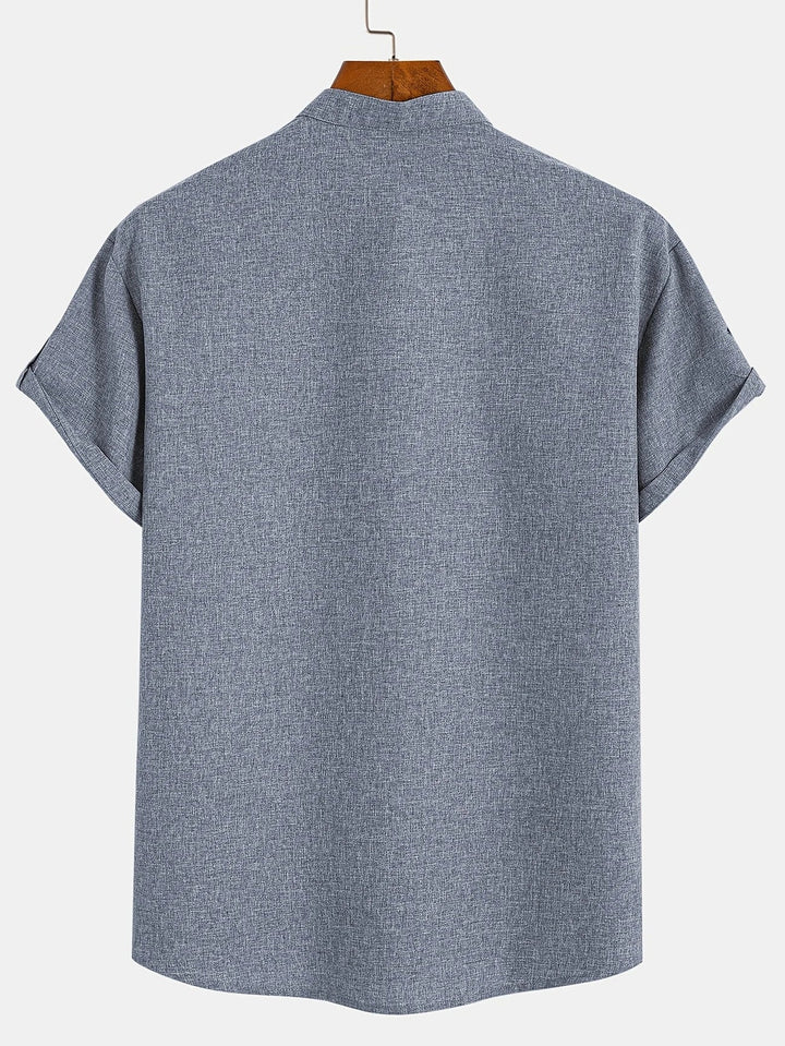 Zalecta | Moderne Polo met Opstaande Kraag
