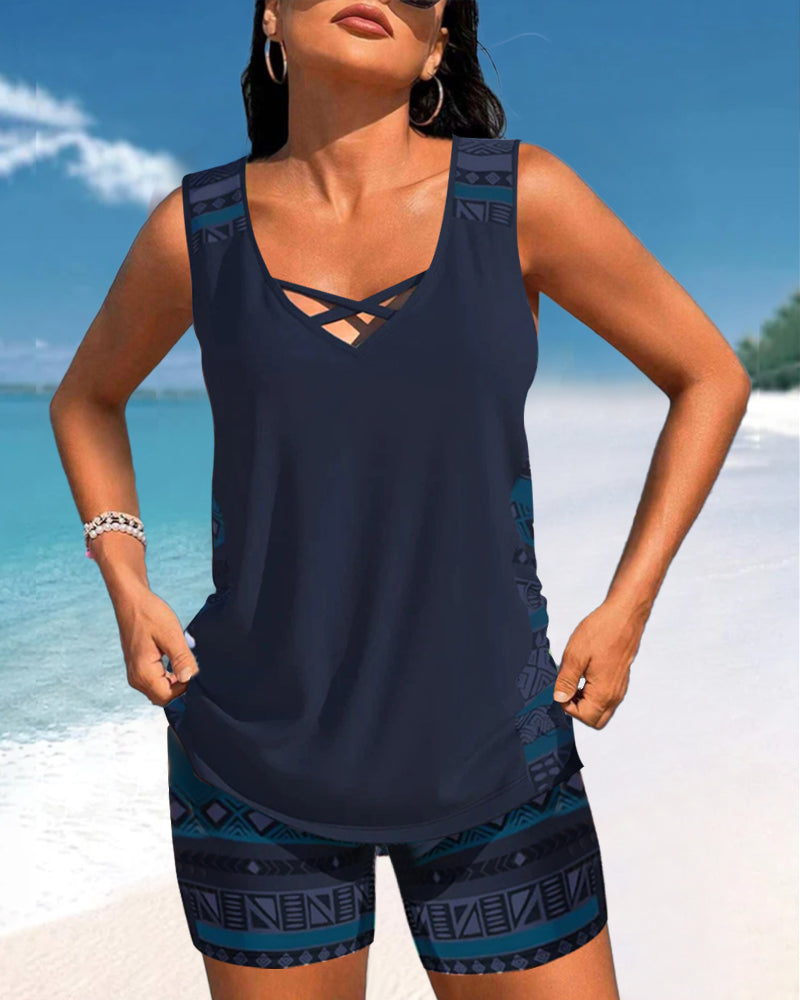 Tankini Badpak Dames
