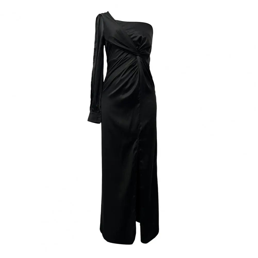 One-shoulder avondjurk voor dames