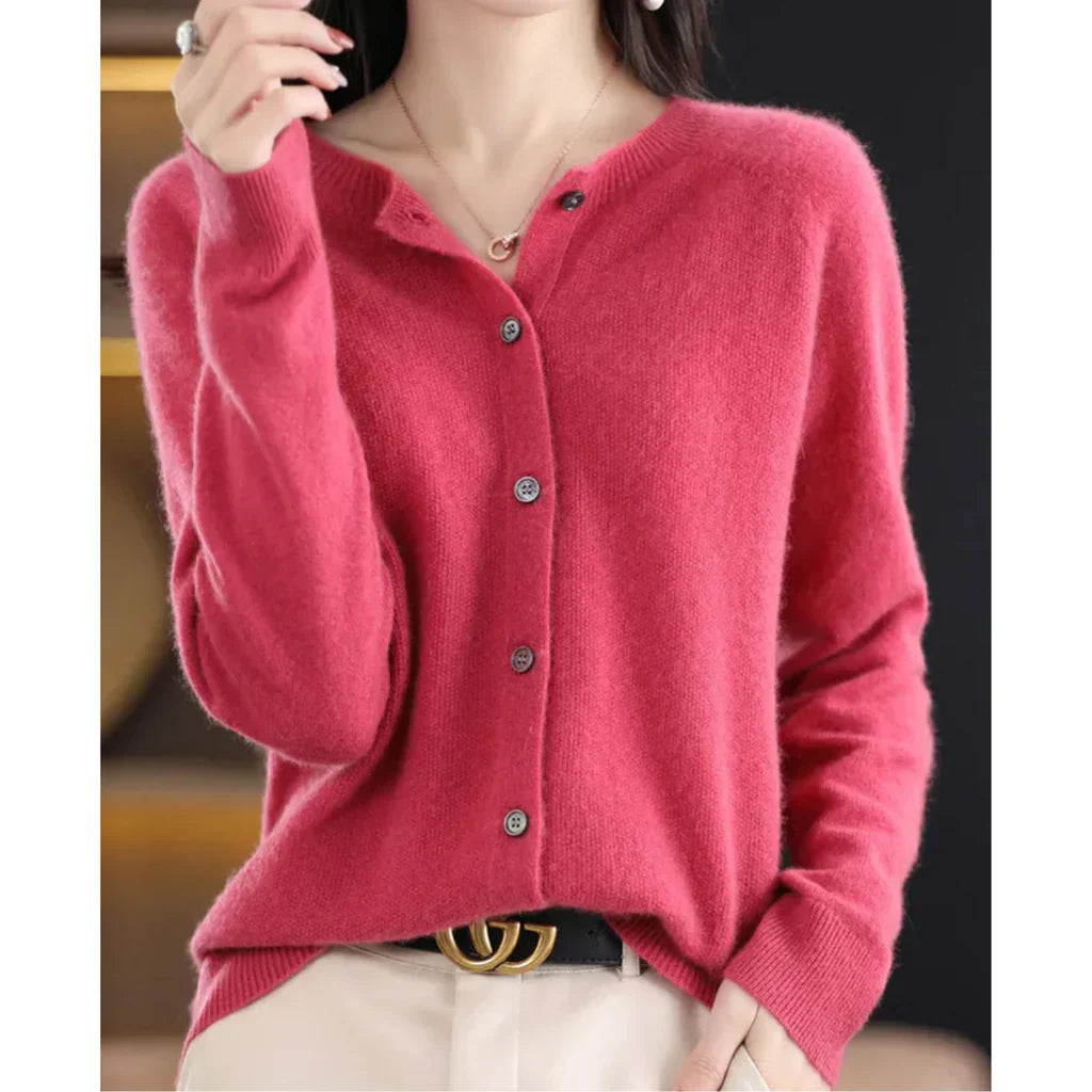 Sanna – Wol Cardigan Dames