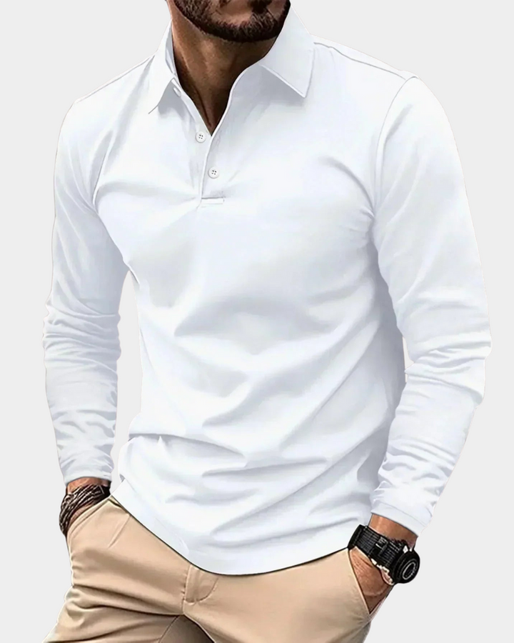 Milan | Premium Long Sleeve Polo