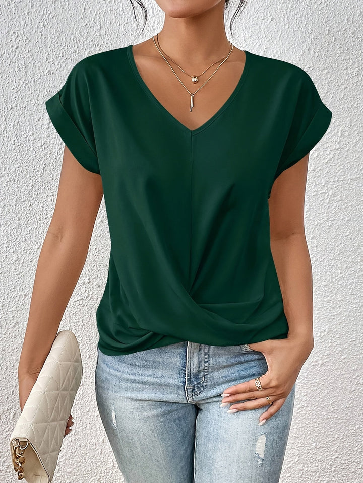 Sander & Sophie® | Comfortabel T-shirt met elegante halslijn