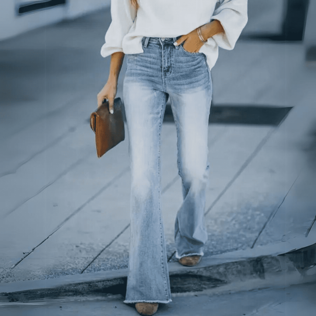 Slim fit Jeans met hoge taille voor vrouwen