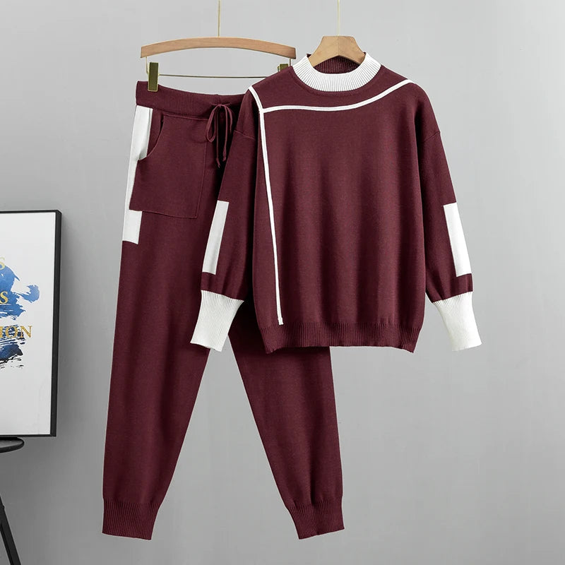 CozyKnits – Warme 2-Delige Set voor Dames