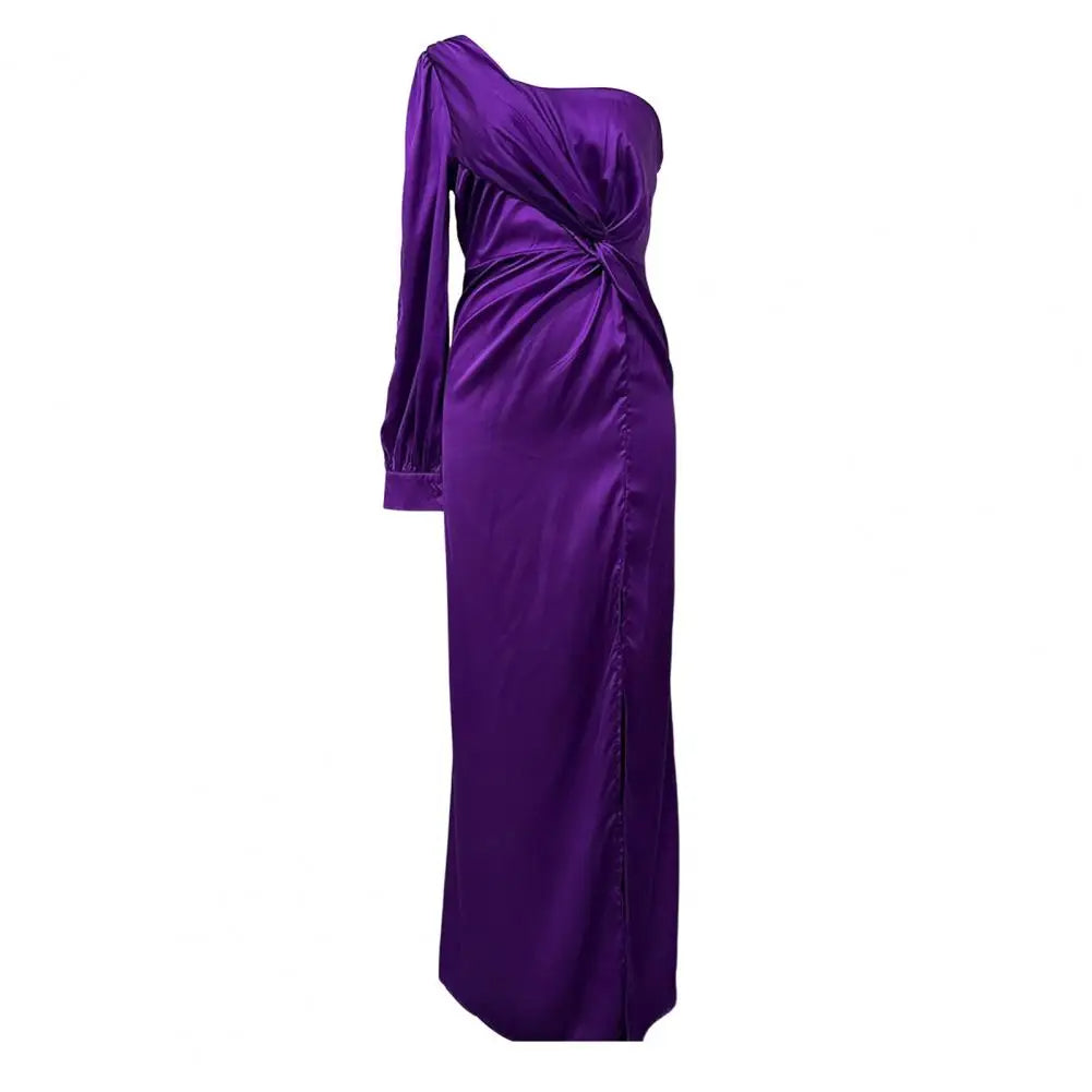 One-shoulder avondjurk voor dames