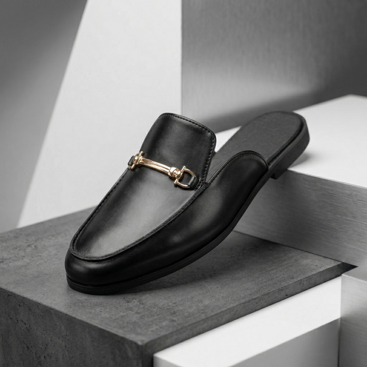 Zalecta | Luxe Leren Mules