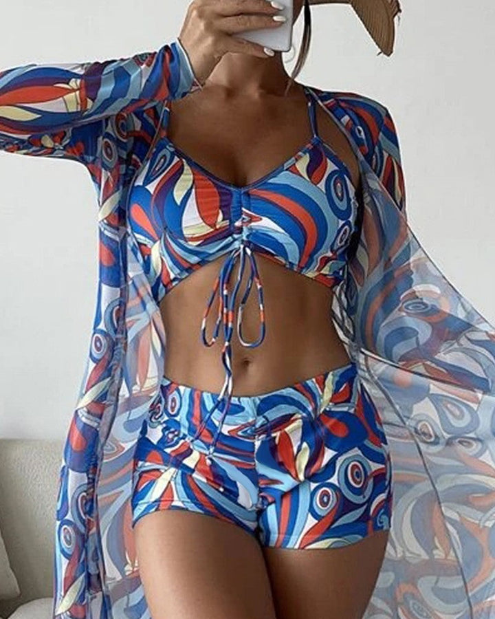 Driedelig Luxe Bikini-Set