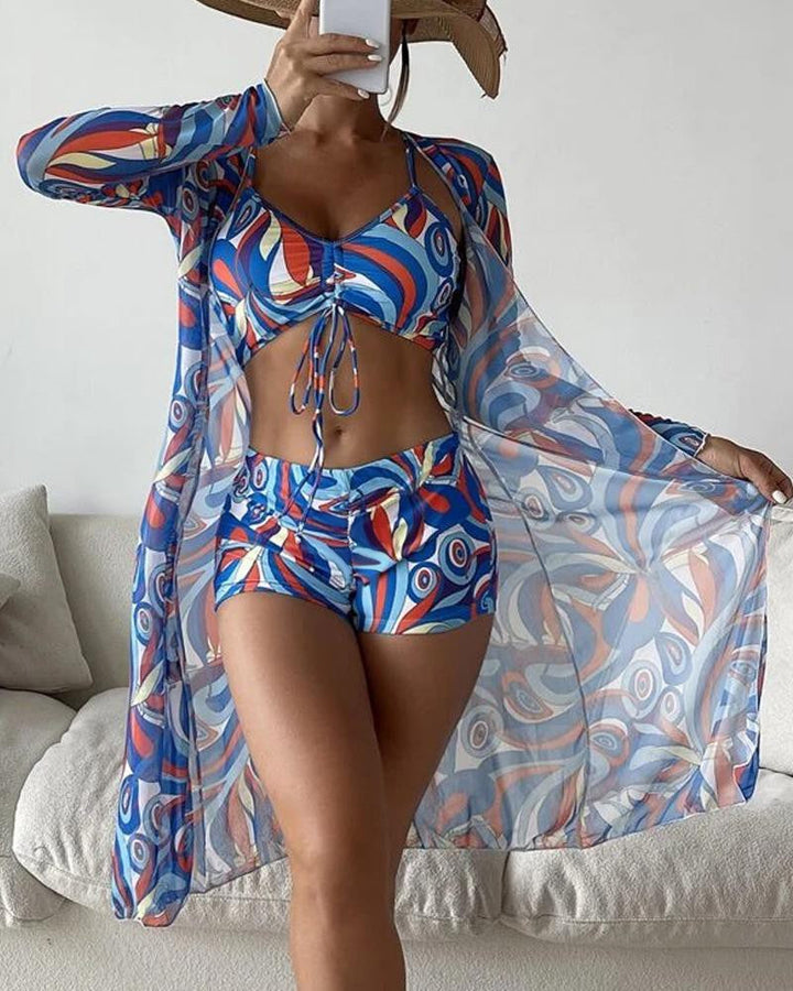 Driedelig Luxe Bikini-Set