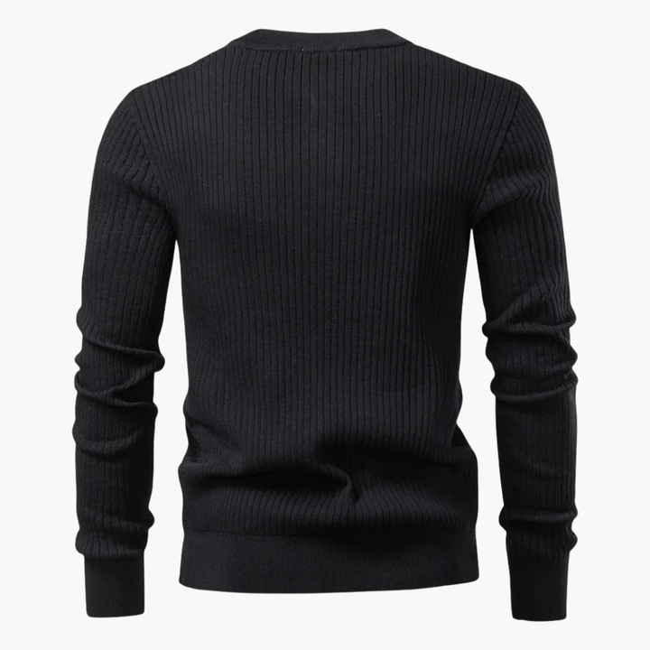 Zalecta | Geribde Henley Shirt