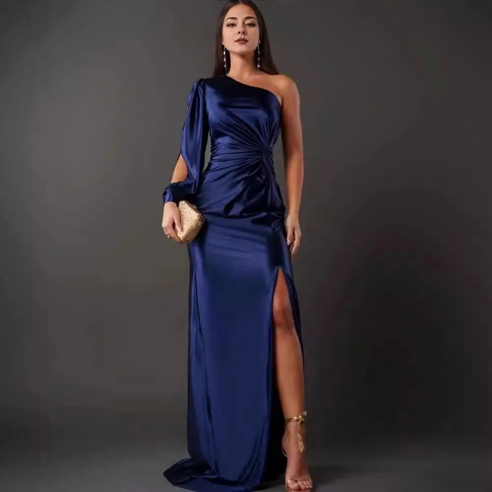 One-shoulder avondjurk voor dames