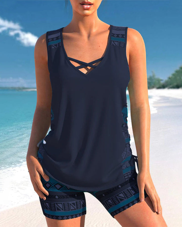 Tankini Badpak Dames